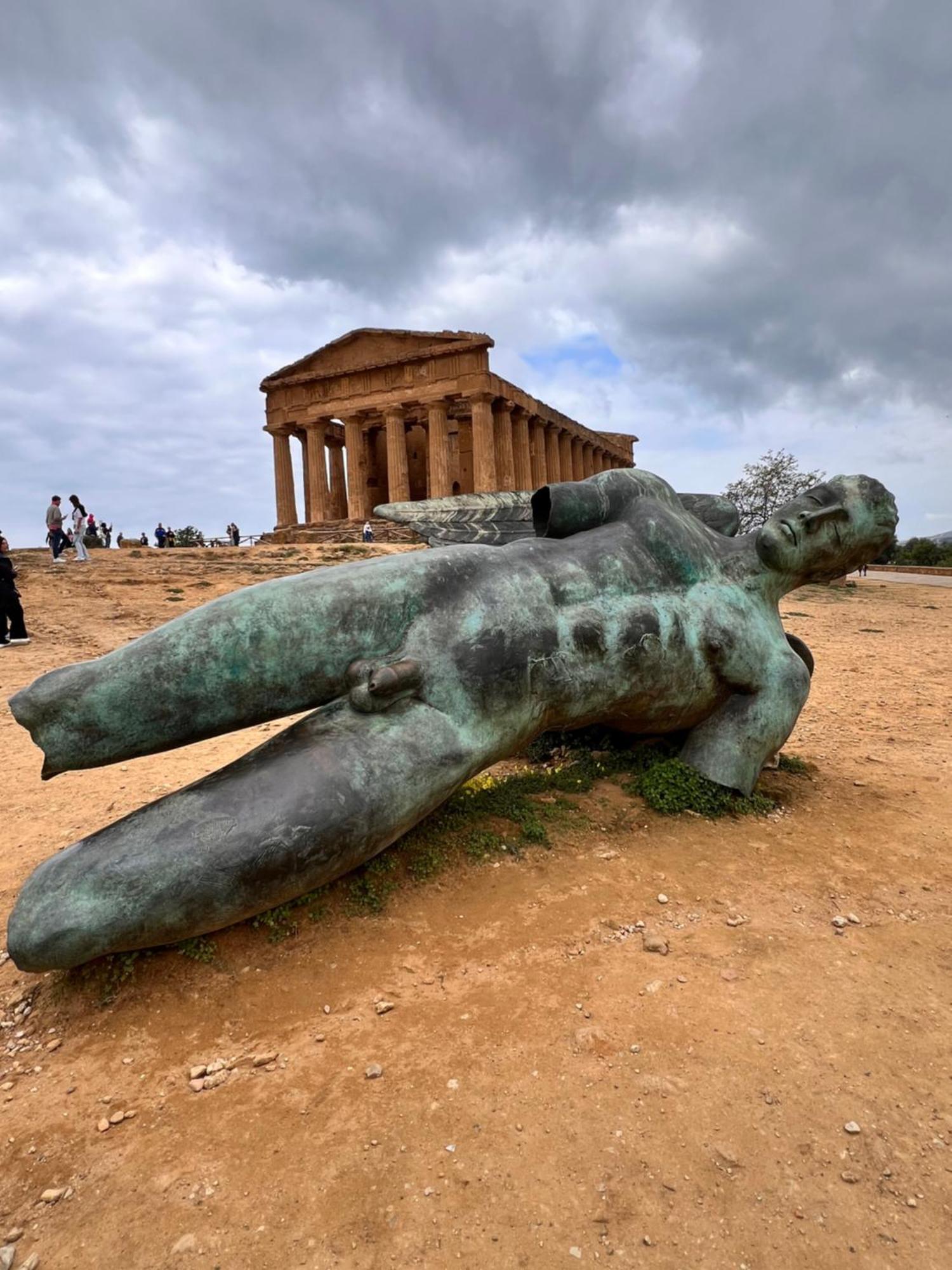 Apartmán La Casa Di Fili Agrigento Exteriér fotografie