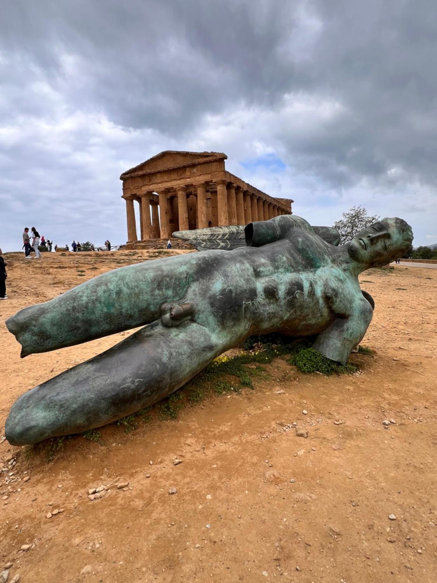 Apartmán La Casa Di Fili Agrigento Exteriér fotografie